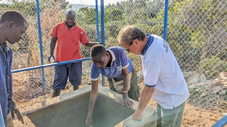 examining of the well